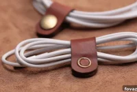 Craft Your Own Leather Cord Keeper