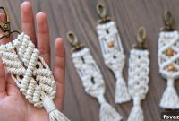 DIY Macrame Keychains: 14 Simple Designs to Craft at Home