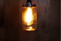 Rustic Glow: Mason Jar Pendant Light Designs