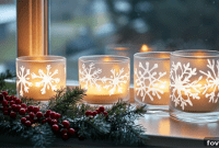 Crafting Winter’s Warmth: DIY Candle Holders for Enchanting Evenings