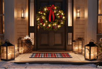 Winter Welcome: New Year Doorstep Decor