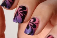 Create Mesmerizing Water Marble Nails