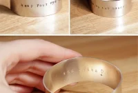Craft Your Signature: DIY Metal Stamped Cuffs