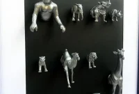 Kendin Yap Mini Hayvan Diyorama Sanatı