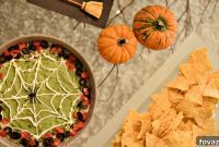 Frightfully Delicious Halloween Taco Dip Recipe