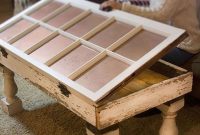 One-of-a-Kind Repurposed Window Coffee Table