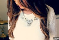 Make a Macrame Necklace Adorned with Stone and Beads
