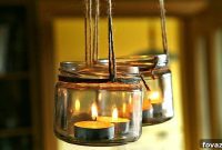 Patriotic Glow DIY Mason Jar Lanterns for 4th of July