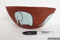 Craft Your Own Paper Mache Bowl