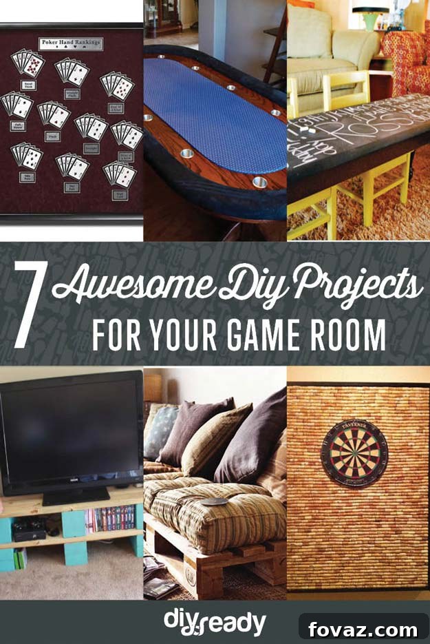 Craft Your Ultimate Gaming Den: 7 DIY Upgrades 2 7 Awesome DIY Projects For Your Game Room