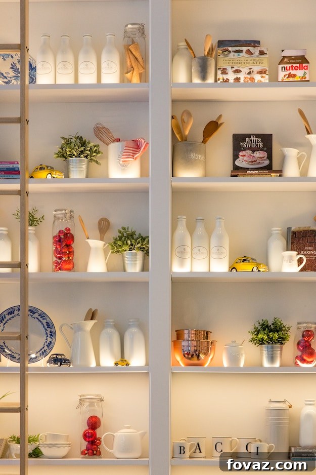 DIY Rolling Pantry for narrow spaces