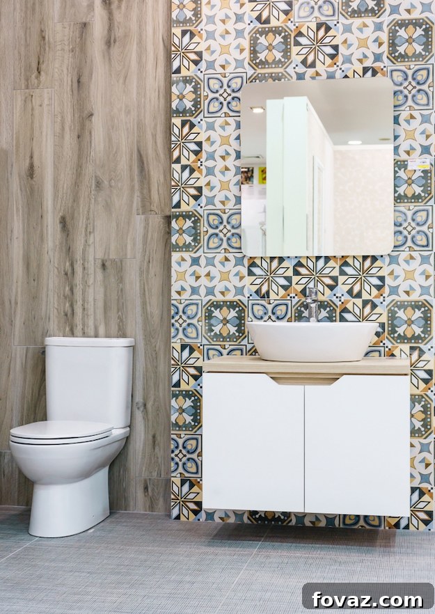 Infographic illustrating budget-friendly tile options for flooring