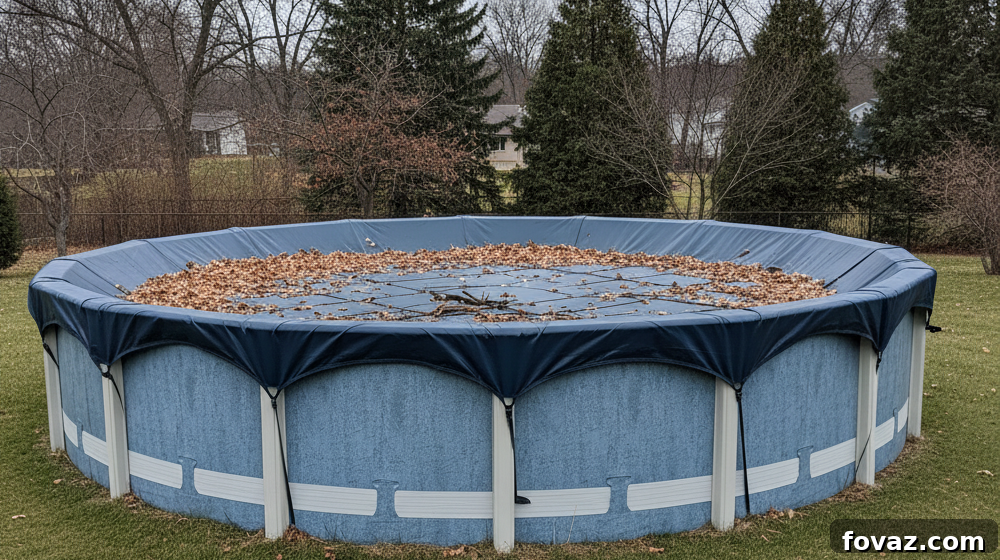 Close your swimming pool properly for winter