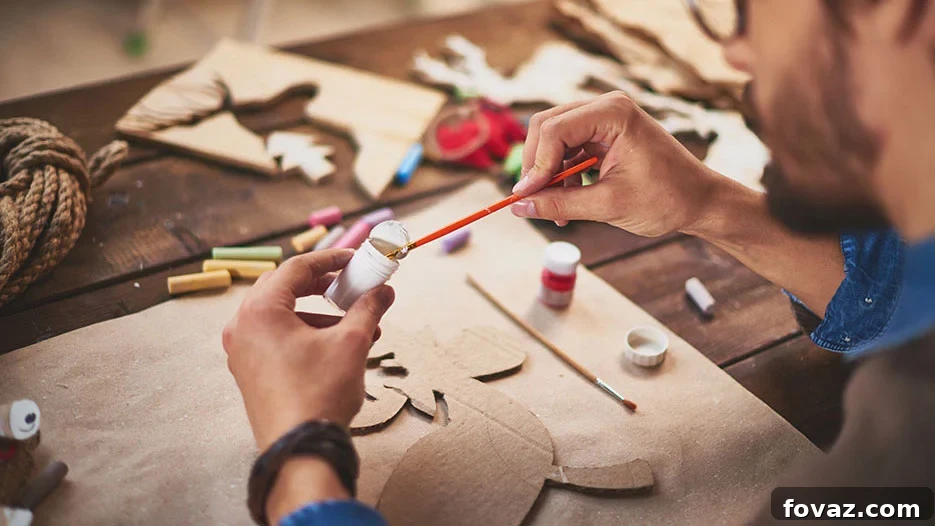 Craft Your Digital Storefront: A Guide to Selling DIY Creations Online 2 Creative person crafting handmade products