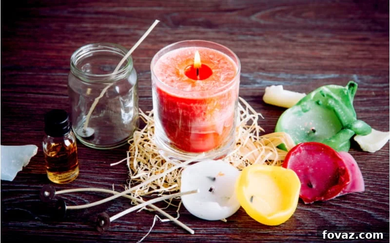 Melt, Mold, Save: Craft New Candles from Old Wax 2 finish product of reused old candle | candles