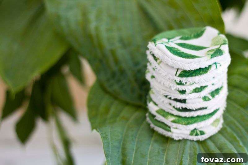 Handmade Holiday Presents Your Grandma Will Cherish 2 reusable-cotton-make-removal-wipes-round | thoughtful gifts for grandma