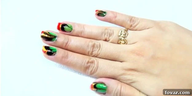 How to Do Water Marble Nail Art