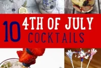Red, White & Boozy: Festive 4th of July Cocktail Creations