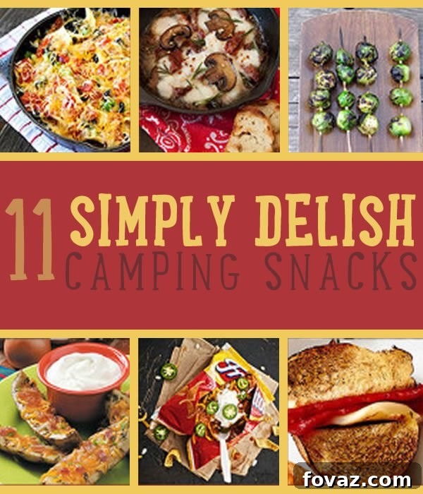 Camping Snacks Recipes - Delicious and Easy Campfire Food