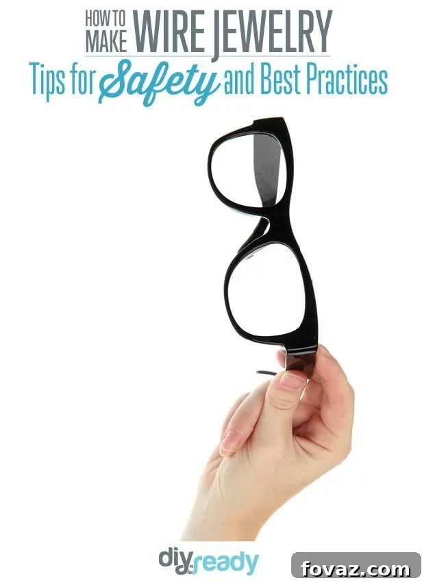 Tips and Tricks for Wire Jewelry Making. Hint - Always wear your safety goggles when cutting wire! Tips and Tricks for Wire Jewelry Making. Hint - Always wear your safety goggles when cutting wire!