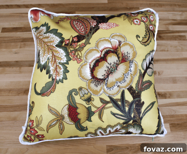 Mastering Pillow Piping and Curtain Sewing 2 How to Make a Pillow | Learn to sew your own pillow with piping and embroidery for a custom home decor look!