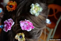 Craft Exquisite Floral Hair Accessories for Princesses