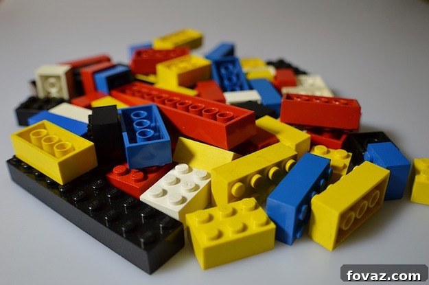 DIY LEGO Clutch Bag