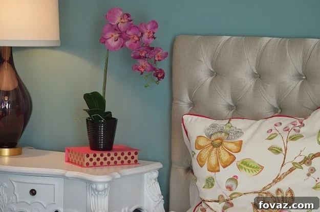 5 DIY Projects to Elevate Your Bedroom 2 A beautifully decorated bedroom featuring subtle gold accents