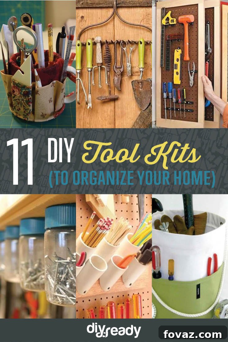 DIY Tool Kits | Tool Organizer Ideas You Can Do at Home