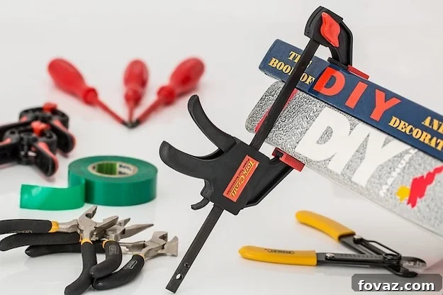 Person looking at tools, ready to start a DIY project, representing beginner DIY skills that pay off