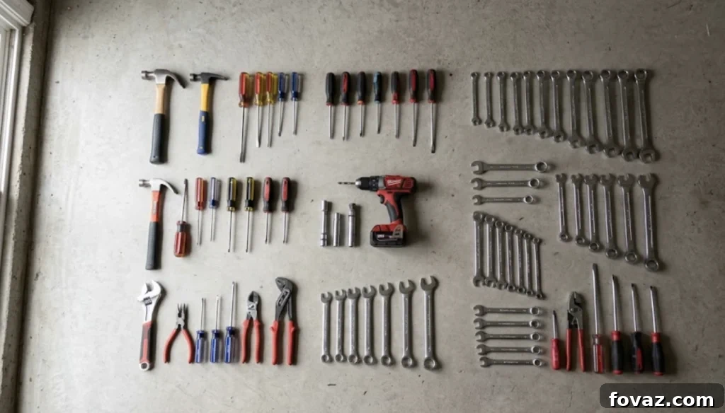 french cleat tool wall steps