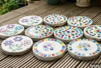 Paint-and-Play Garden Stepping Stones for Kids