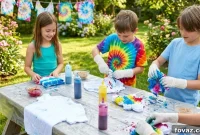 Spiral Tie-Dye Shirt Tutorial for Kids: Step-by-Step Guide